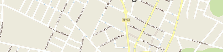 Mappa della impresa municipio di vignola a VIGNOLA