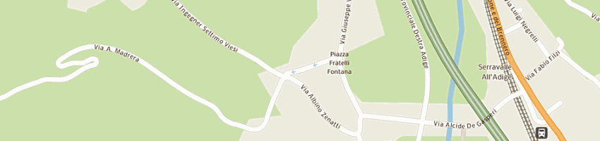Mappa della impresa granulati adige di castellani renzo e c sas a ALA