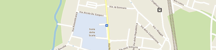 Mappa della impresa parrucchiere per signora renato e gino a ISOLA DELLA SCALA