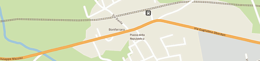 Mappa della impresa piscicoltura menozzi di franco e davide menozzi s s a SORGA 