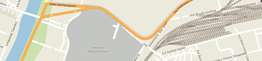 Mappa della impresa lazzarini renato e roberto e c (sas) a VERONA