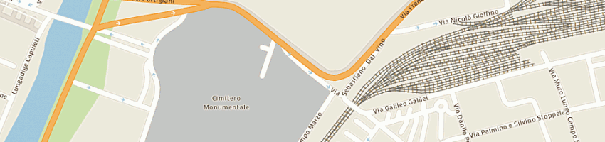 Mappa della impresa boni autoff aci vulgom a VERONA