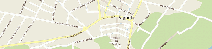 Mappa della impresa nuoto sub vignola a VIGNOLA