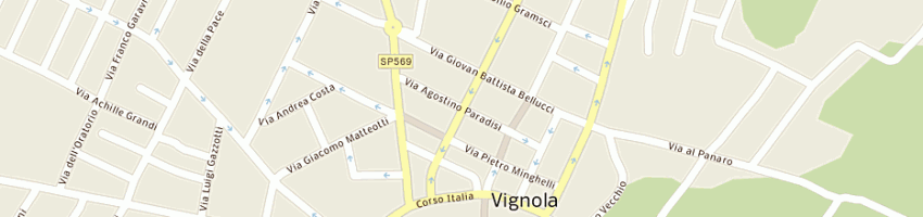 Mappa della impresa digiglio michelina a VIGNOLA