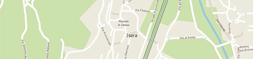 Mappa della impresa agriturismo il gallo di patuzzi marzio a ISERA
