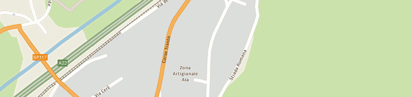 Mappa della impresa marcante fondi srl a ALA