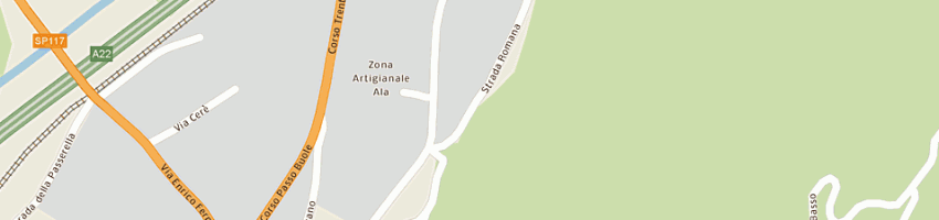 Mappa della impresa iesse srl a ALA