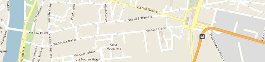 Mappa della impresa zoccatelli angelo a VERONA