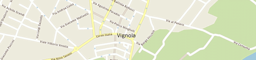 Mappa della impresa selmi andrea e c (snc) a VIGNOLA