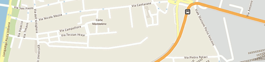 Mappa della impresa associazione volontari liberta' verona a VERONA