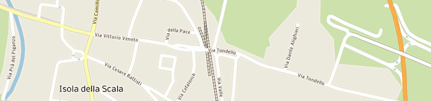 Mappa della impresa municipio a ISOLA DELLA SCALA