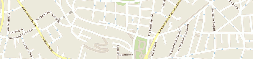 Mappa della impresa chiamenti giampietro a VERONA