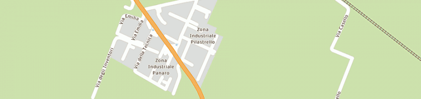 Mappa della impresa tecnometal (srl) a CASTELFRANCO EMILIA