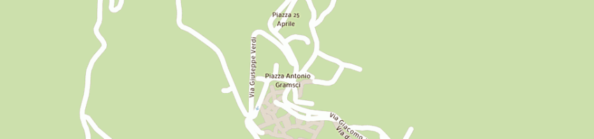 Mappa della impresa albergo rifugio prategiano a MONTIERI
