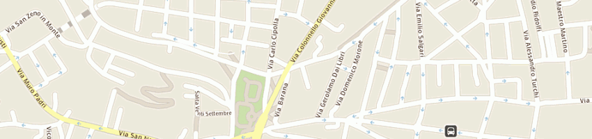 Mappa della impresa parrucchiere per signora lucio a VERONA
