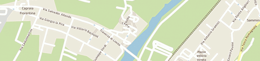Mappa della impresa colorplast di drago m a CAPRAIA E LIMITE