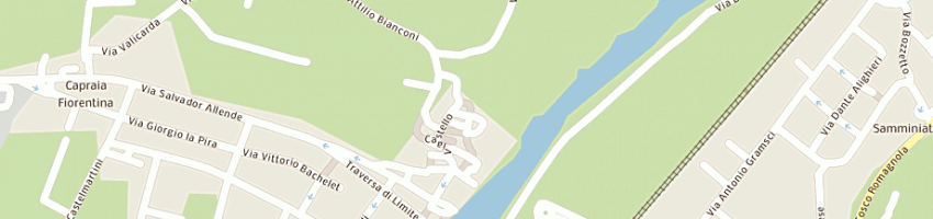 Mappa della impresa parrocchia di sstefano a capraia a CAPRAIA E LIMITE