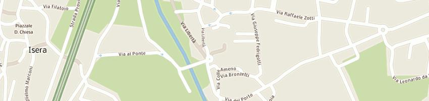 Mappa della impresa martini bruno e c snc a ROVERETO