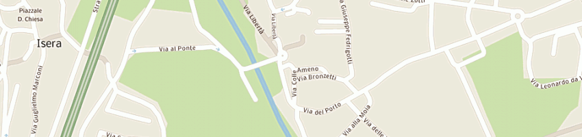 Mappa della impresa farmacia dott santoni a ROVERETO