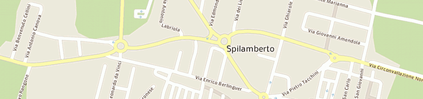 Mappa della impresa detersi di prandi andrea a SPILAMBERTO