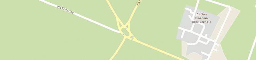 Mappa della impresa corradin fausto a SAN GIACOMO DELLE SEGNATE