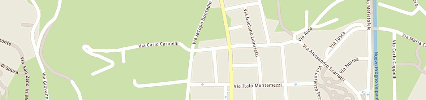 Mappa della impresa m e b sistemi di bersani osvaldo a VERONA