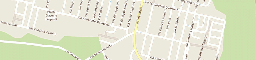 Mappa della impresa bazar rahma di el moudden mohamed a SPILAMBERTO