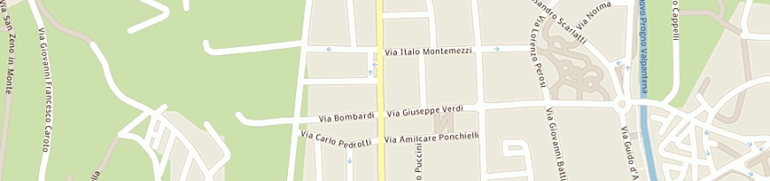 Mappa della impresa banca popolare di verona a VERONA