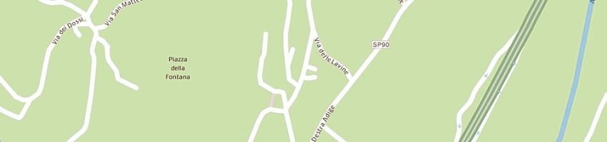 Mappa della impresa andrighettoni fausto a NOGAREDO