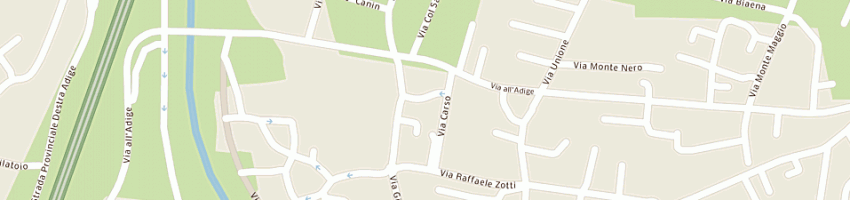 Mappa della impresa zanotti riccardo a ROVERETO