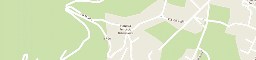 Mappa della impresa multimpianti di baldessarini diego a NOGAREDO