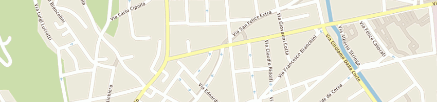 Mappa della impresa pozzato giorgio sas a VERONA