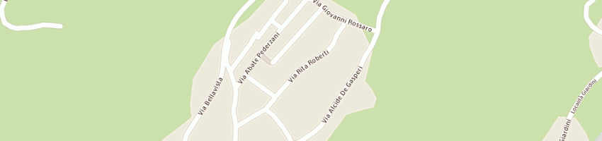 Mappa della impresa zandonai geom claudio e c costruzioni edili (snc) a VILLA LAGARINA