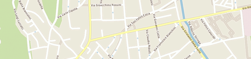 Mappa della impresa verona uno (srl) a VERONA