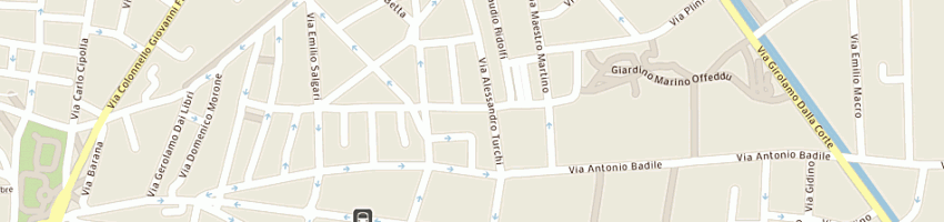 Mappa della impresa autofficina del borgo di murari sergio a VERONA