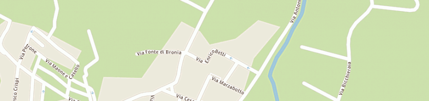 Mappa della impresa tintoria albisa di billi paolo a MONTALE