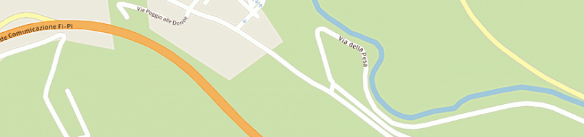 Mappa della impresa cas progresso asssportiva a MONTELUPO FIORENTINO