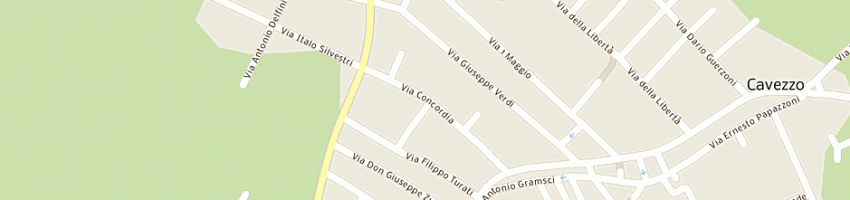 Mappa della impresa autoscuola prandini a CAVEZZO