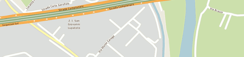 Mappa della impresa cartaria resi srl a SAN GIOVANNI LUPATOTO