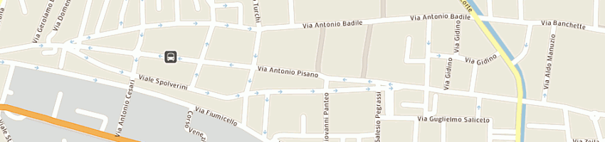 Mappa della impresa zanella gian giuseppe a VERONA