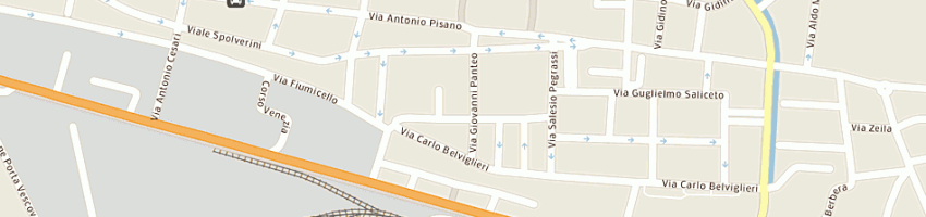 Mappa della impresa tequibar di brazzoli loretta e c sas a VERONA