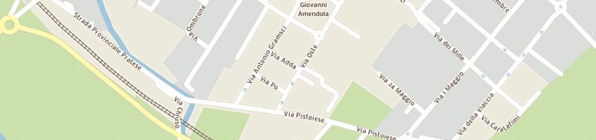 Mappa della impresa miedico carmela a MONTEMURLO