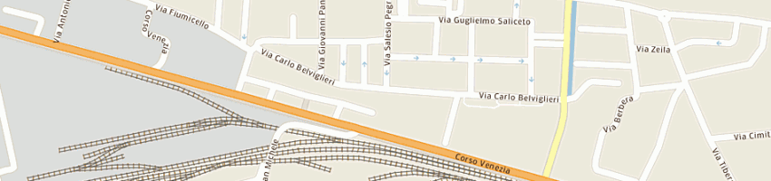 Mappa della impresa sanitas bergonzi srl a VERONA