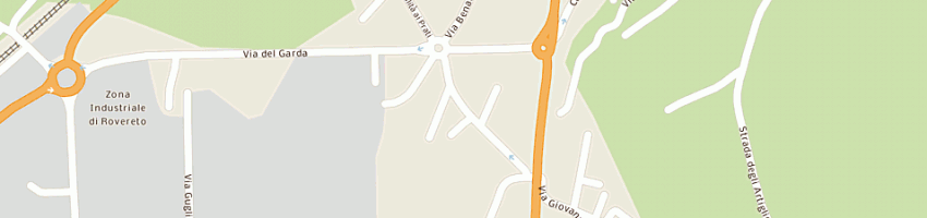 Mappa della impresa donzella michele a ROVERETO
