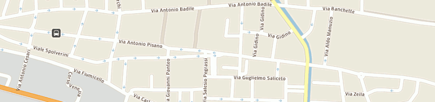 Mappa della impresa cacciatori sas a VERONA