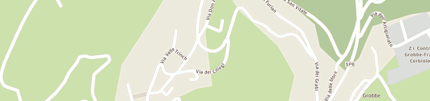 Mappa della impresa geom canteri brunelli snc a BOSCO CHIESANUOVA