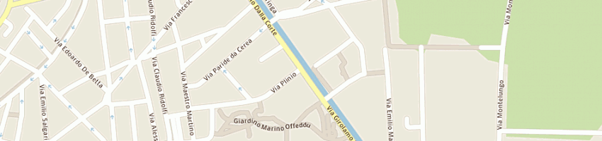 Mappa della impresa autotrasporti b e d di bellorio tullio e c snc a VERONA