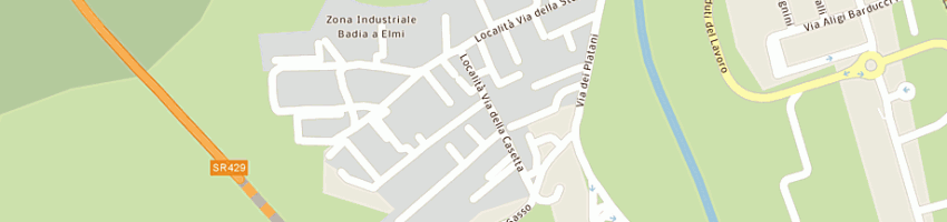 Mappa della impresa centerglass line spa a SAN GIMIGNANO
