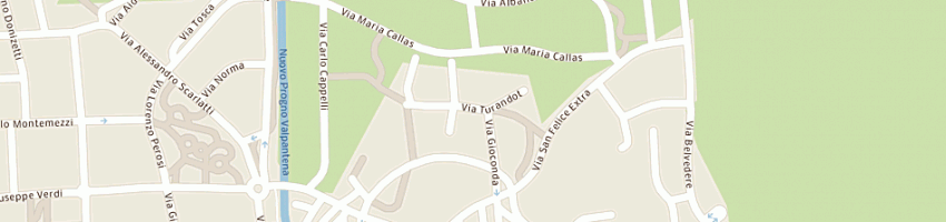 Mappa della impresa scuole pubbliche asili nido comunali a VERONA