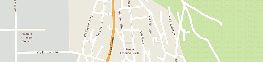 Mappa della impresa secchi marco a ROVERETO